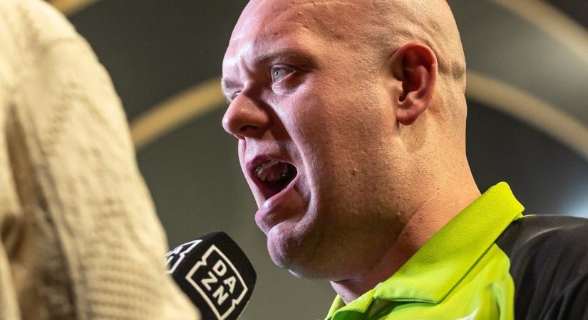 Michael van Gerwen furcsa nyilatkozatot adott