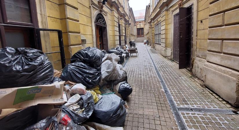 Elképesztő állapotban pusztul az egykor patinás belvárosi épület