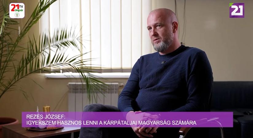 Rezes József: igyekszem hasznos lenni a kárpátaljai magyarság számára (videó)