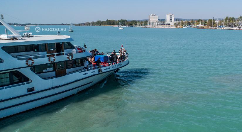 Első hajó fogadása 2025 Balatonfüred