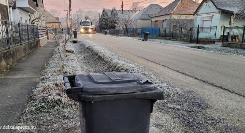 Nagykanizsáról és környékékről számtalan helyről nem szállította el a szemetet az új kukáscég