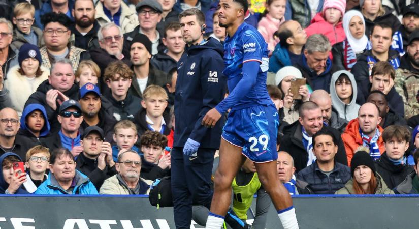 A Chelsea védője sérülés miatt kihagyhatja a szezon hátralévő részét