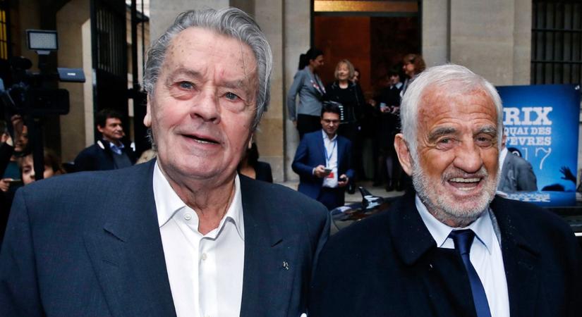 Kinek a fia sármosabb? Friss fotókon mutatjuk Alain Delon és Jean-Paul Belmondo fiait