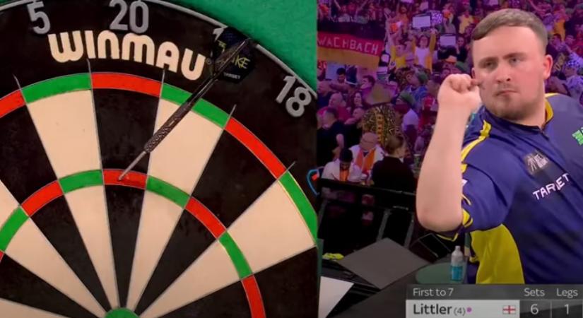 Luke Littler történelmet írt: ő lett a darts legfiatalabb világbajnoka