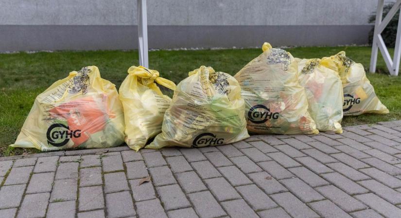 Szelektív hulladékgyűjtés – Hétfőtől házhoz jönnek a szemetünkért Győrben