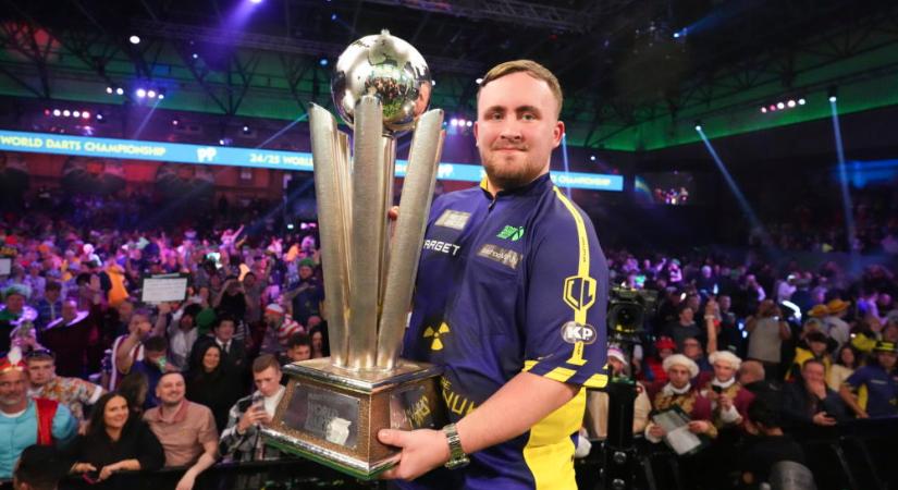 Luke Littler nyerte a Londonban rendezett darts-világbajnokságot