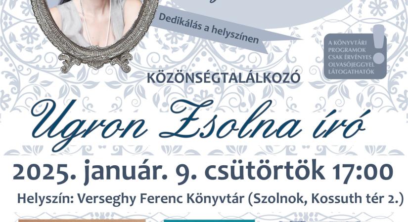 Januári kulturális kavalkád Szolnokon: 4 szuper program a Verseghy Ferenc Könyvtárban