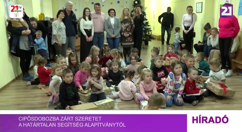 Cipősdobozba zárt szeretet a Határtalan Segítség Alapítványtól (videó)