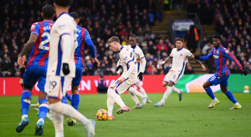 PL: hiába szerzett vezetést a Chelsea a Crystal Palace otthonában, végül nem sikerült győzniük – videóval