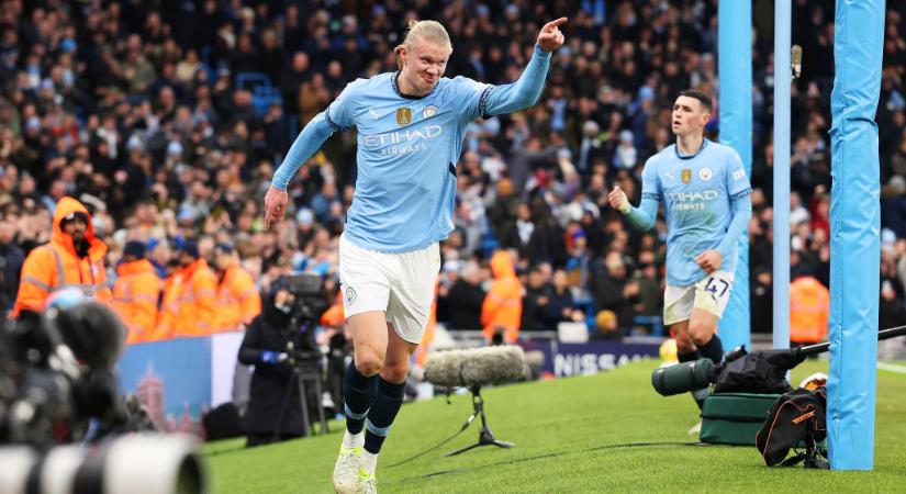 PL: magabiztos győzelemmel indította 2025-öt a Manchester City! – videóval