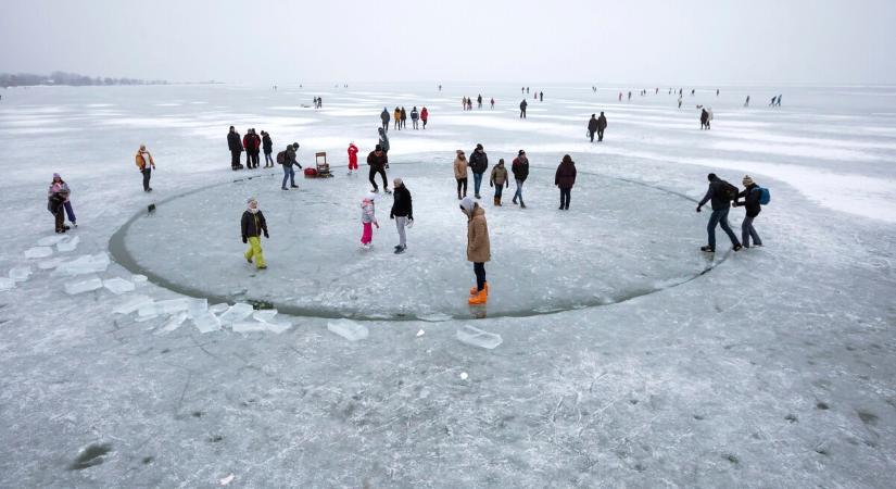 Nyolc éve fagyott be utoljára a Balaton