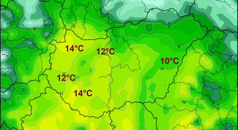 Erős melegfronttal, tavaszias idővel indít a hét