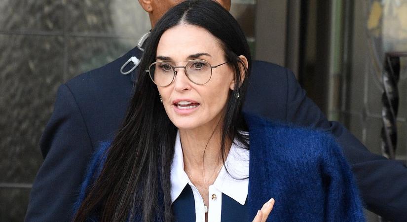 És akkor megtörtént... Mindenki sírt, Demi Moore és lányai sem tudták visszatartani a könnyeiket