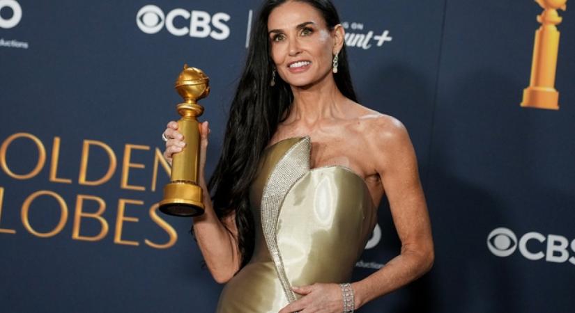 Demi Moore bezsebelte élete első Golden Globe-díját, mi pedig egy hazánkban forgatott film sikerének örvendhetünk