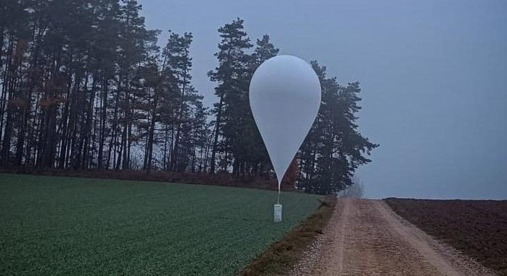 Újabb orosz meteorológiai léggömb érkezett Lengyelországba