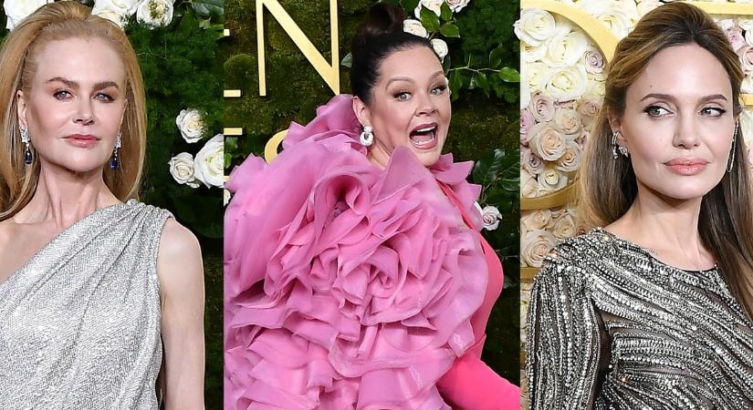 Leestünk a székről, mert megláttuk a Golden Globe sztárok ruháit. Nicole Kidman tarolt, de Angelina Jolie öltözéke szavakba nem önthető