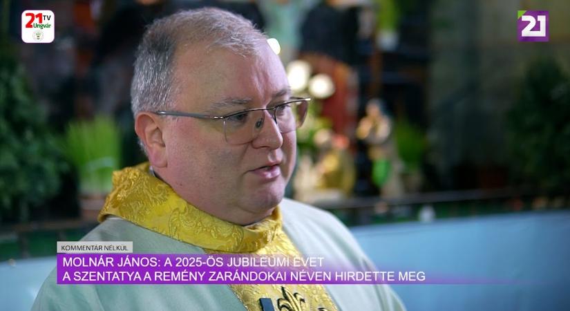 Kommentár nélkül (2025.01.06) 2025-ös jubileumi évet a pápa a remény zarándokai néven hirdette meg (videó)