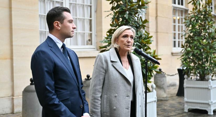 Jordan Bardella és Marine Le Pen a legközkedveltebb személyiségek közé került