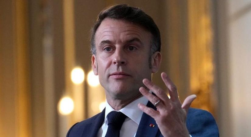 Macron: Ukrajnának reális vitákat kell folytatniuk a területi kérdésekről