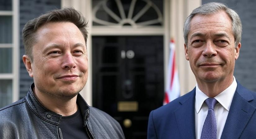 Gyorsan véget ért Elon Musk és a brit szélsőjobb barátsága