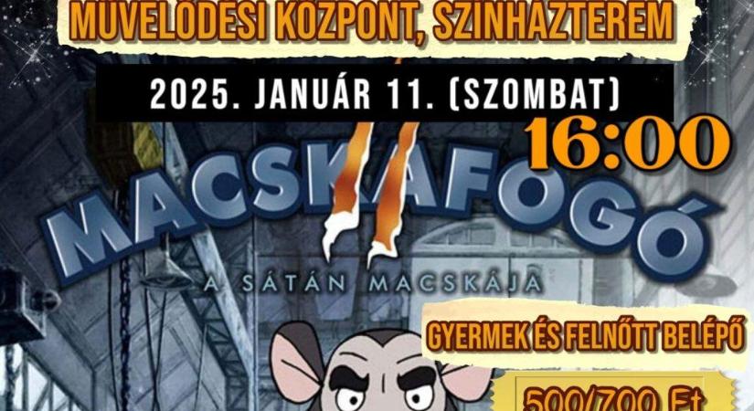 Családi mozi a Művelődési Központban: Macskafogó 2: A sátán macskája