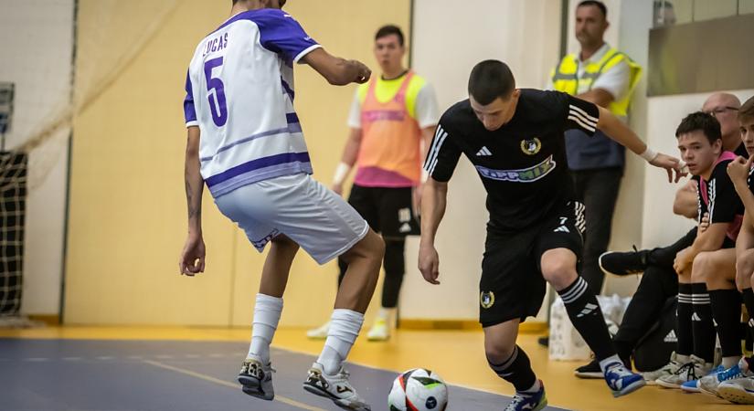 Megizzasztották az Újpestet, szoros csatában kaptak ki a DEAC futsalosai