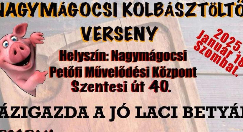 Kolbásztöltő versennyel és Laci betyárral indul az év Nagymágocson