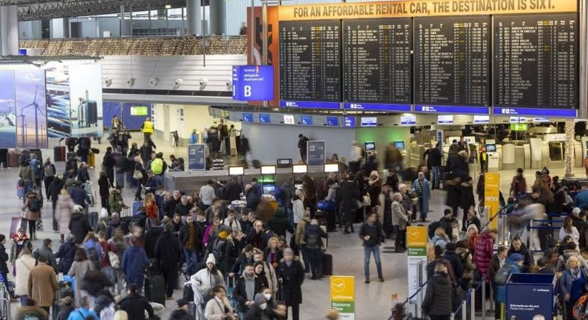 Közlekedési káosz Németországban: fennakadások vannak földön és levegőben is