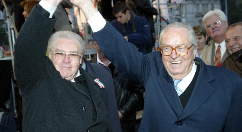 Meghalt Jean-Marie Le Pen, a francia Nemzeti Front alapítója, Marine Le Pen apja