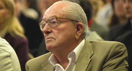 Elhunyt Jean-Marie Le Pen, a francia Nemzeti Front alapítója