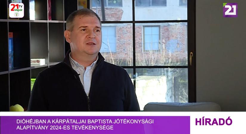 Dióhéjban a Kárpátaljai Baptista Jótékonysági Alapítvány 2024-es tevékenysége (videó)