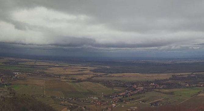 Közel 10 fokot csökkent a hőmérséklet nyugaton egy-két óra alatt