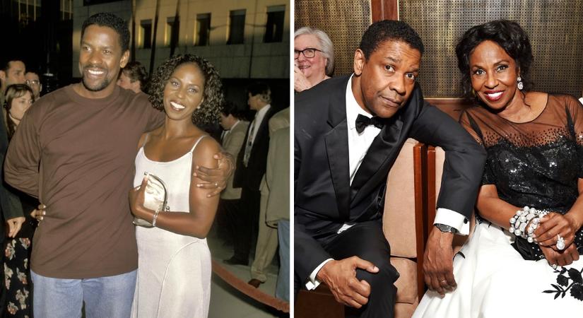 Denzel Washington és felesége 42 éve házasok: így ismerkedtek meg