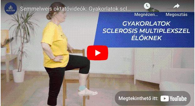 A sclerosis multiplex-szel élőknek nyújt segítséget a Semmelweis Egyetem oktatóvideója