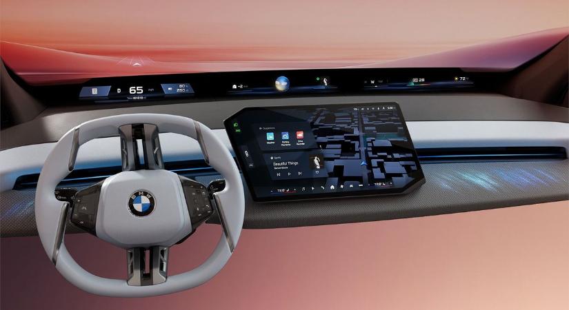 Ez már sci-fi: így fog kinézni a Debrecenben gyártott BMW-k műszerfala