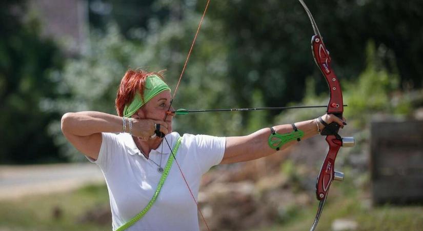 Az őrségi íjásznagyi 70 évesen is versenyez és utánpótlást nevel