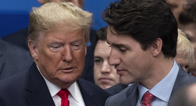 Újra egymásnak feszült Donald Trump és Justin Trudeau