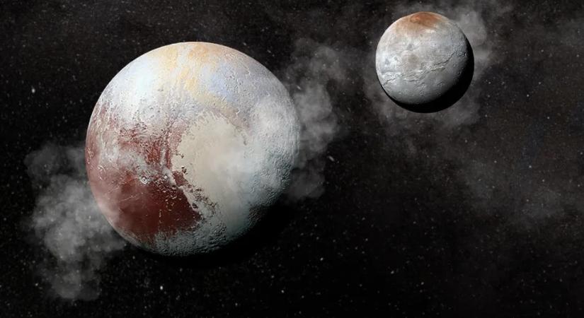 Egy új elmélet szerint a Pluto egy 10 órás, jeges csókkal fogta be holdját, a Charont