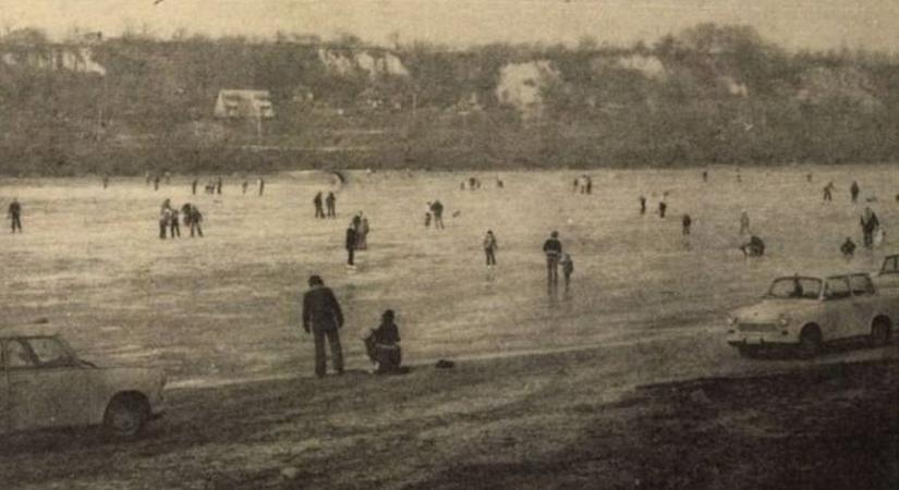 Amikor még befagyott a Szabadstrand