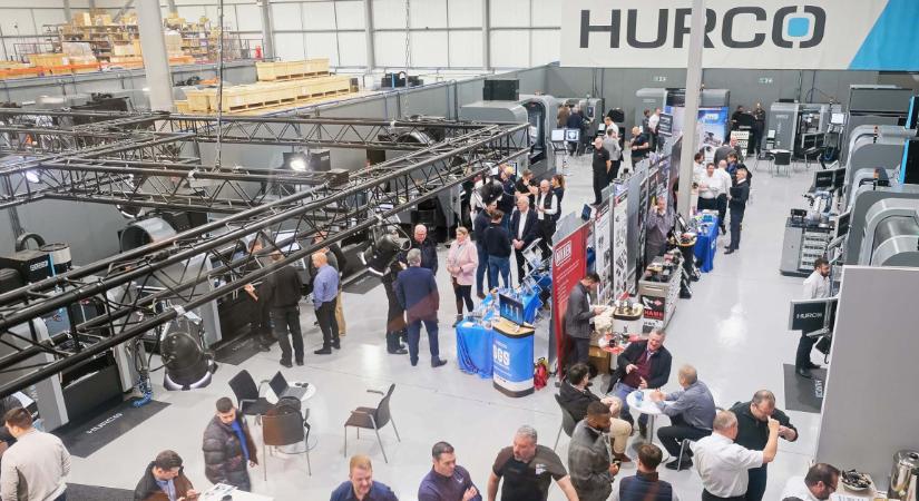 HURCO Open House: Középpontban a teljes megmunkálás