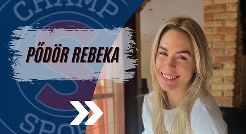 A ChampSport menedzserirodához igazolt Pődör Rebeka