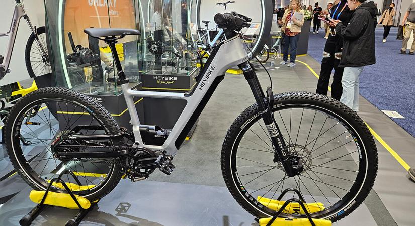 CES 2025: Divatos e-bringákkal jön Európába a Heybike