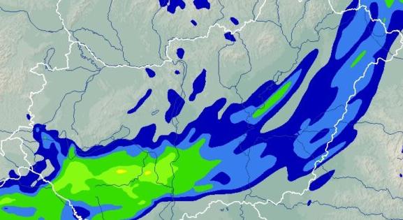 Mutatjuk, mikor fog esni a hidegfrontból, óráról órára