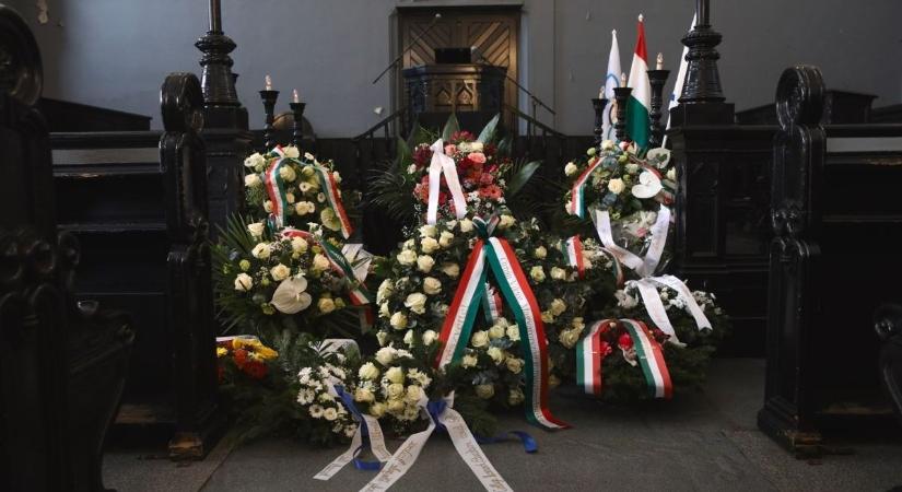 Végső búcsút vettek Keleti Ágnestől, a NOB elnöke megható üzenetet küldött