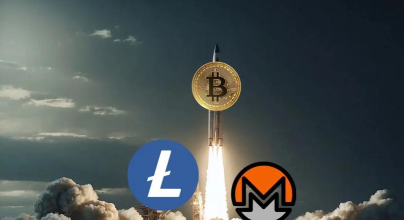 A Bitcoin, a Monero és a Litecoin bikás jeleket mutat, nagy hozam várható 2025-ben