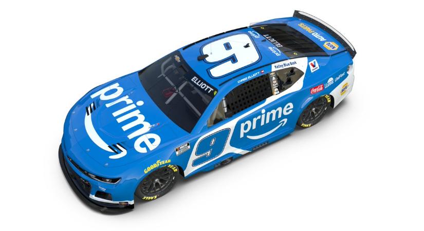 Az Amazon Prime beállt Chase Elliott mögé