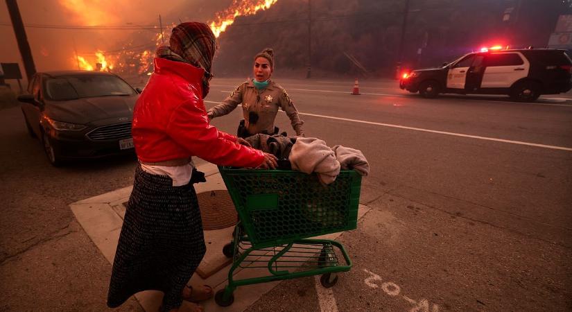 Százezreket menekítenek ki a Los Angeles-i apokalipszisből, folytatódhat a horror