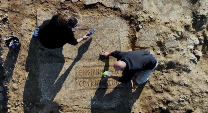 Ezerötszáz éves bizánci kolostor maradványait tárták fel Izraelben