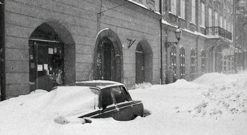 RETRÓ FOTÓK: Ilyen telet már rég látott – 1987-ben komoly problémákat okozott térségünkben