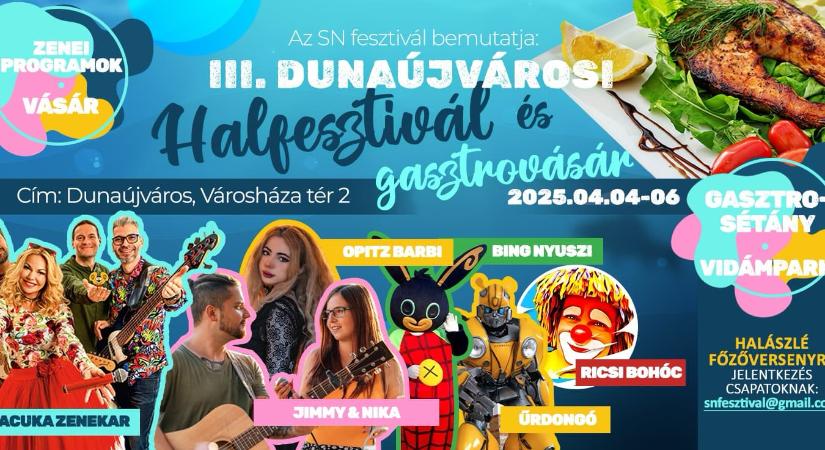 Dunaújvárosi Halfesztivál és gasztrovásár 2025